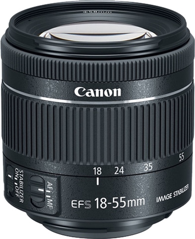 [Canon] EF-M 18-55mm, 11-22mm, 55-200mm他 Canon EF-S 18-55mm f/4-5.6 IS STM White Lens - CeX (UK): - Buy